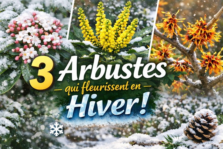 3 arbustes à floraison hivernale pour un jardin vivant en hiver