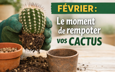 Rempoter un cactus : pourquoi et comment le faire en février ?