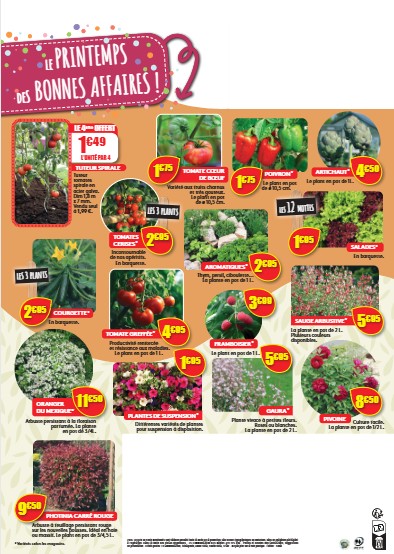 Promos du 8 au 18 avril – France Rurale St Médard d’Aunis