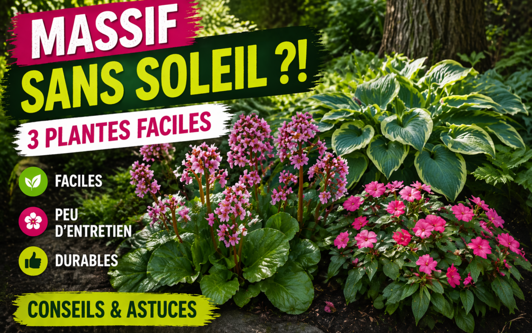 Massif d’ombre : quelles plantes choisir et comment réussir ?